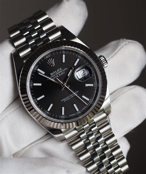 rolex datejust 40 black|rolex datejust 41 reference.